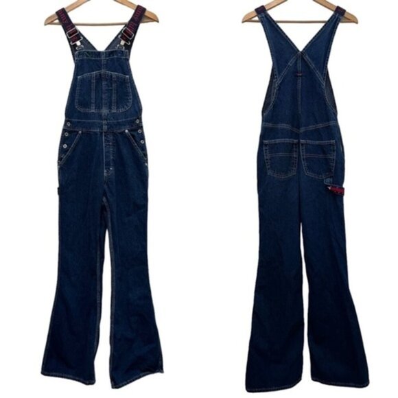 Tommy Hilfiger‎ 90s Vintage Y2K Overalls Retro Hip Hop Fashion Women Size 26 - Picture 10 of 13
